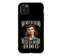 Custodia per iPhone 11 Pro Max TANTO DA FARE, COSÌ POCA VOGLIA DI FARLO