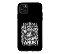 Custodia per iPhone 11 Pro Max Tanuki Shapeshifter ride Giapponese Yokai Leggenda