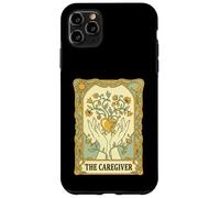 Custodia per iPhone 11 Pro Max Tarocchi Caregiver Art Nouveau Cuore Vintage Nursing