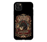 Custodia per iPhone 11 Pro Max Tarocchi e Gatti Neri: Stile Occulto e Magico
