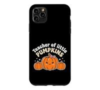 Custodia per iPhone 11 Pro Max Teacher of Little Pumpkins Kawaii Pumpkins