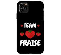 Custodia per iPhone 11 Pro Max Team Fraise Fruit Été Dessert Chef Cuisine Pâtissier Dessert