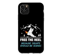 Custodia per iPhone 11 Pro Max Telemark Skiing Squats Should Be Scenic