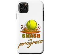Custodia per iPhone 11 Pro Max Tennis smash in progress