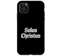 Custodia per iPhone 11 Pro Max Teologia Riformata Solus Christus Cristo Solo 5 Solas Design