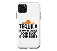 Custodia per iPhone 11 Pro Max Tequila is Now in Charge Good Luck and God Bless Margarita