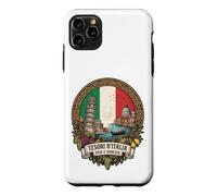 Custodia per iPhone 11 Pro Max Tesori D Italia Pisa E Venezia Torre Pendente Gondola Grafica