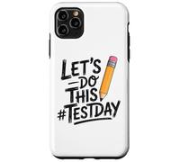 Custodia per iPhone 11 Pro Max Test Day Lets Do This Pencil State Testing Teacher