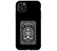 Custodia per iPhone 11 Pro Max The Balanced One Tarocco Scheletro Divertente Yoga Meditazione