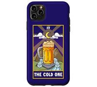 Custodia per iPhone 11 Pro Max The Cold One XV - Food-Inspired Tarot Parody Design