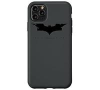 Custodia per iPhone 11 Pro Max The Dark Knight Cracked Bat Logo