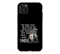 Custodia per iPhone 11 Pro Max The Devil Saw Me With My Head Down Thought He'D Won Knights