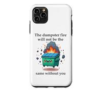Custodia per iPhone 11 Pro Max The Dumpster Fire Will Not Be the Same Without You Coworker