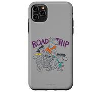 Custodia per iPhone 11 Pro Max The Flintstones Barney Fred Wilma Road Trip