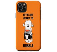 Custodia per iPhone 11 Pro Max The Flintstones Barney Let's Get Ready to Rubble