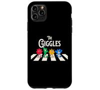 Custodia per iPhone 11 Pro Max The Giggles Playful Characters Crossing Together