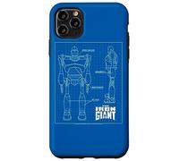 Custodia per iPhone 11 Pro Max The Iron Giant Schematic