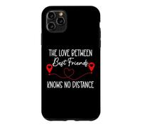 Custodia per iPhone 11 Pro Max The Love Between Best Friends Knows No Distance Soul Sisters