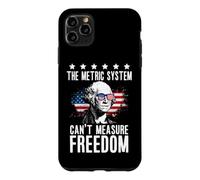 Custodia per iPhone 11 Pro Max The Metric System Cant Measure Freedom Kilometer 4th of July