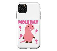 Custodia per iPhone 11 Pro Max The Mole Rat - Simpatico disegno di opera d'arte digitale