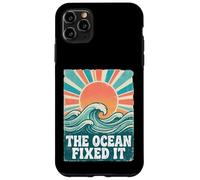 Custodia per iPhone 11 Pro Max The Ocean Fixed It Retro Beach Waves Sun