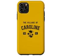 Custodia per iPhone 11 Pro Max The Village of Caroline - Palme in stile classico