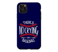 Custodia per iPhone 11 Pro Max There is No Crying in Baseball Women In My Baseball Mom Era