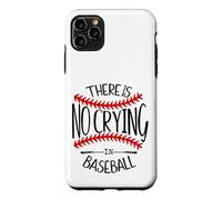 Custodia per iPhone 11 Pro Max There is No Crying in Baseball Women In My Baseball Mom Era