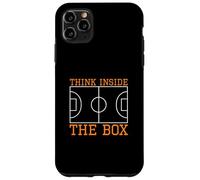 Custodia per iPhone 11 Pro Max Think Inside The Box Futsal Court Un portiere giocatore di Futsal