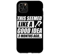 Custodia per iPhone 11 Pro Max This seemed like a good idea jogging corridore divertente