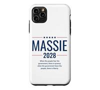 Custodia per iPhone 11 Pro Max Thomas Massie '28 per il presidente 2028