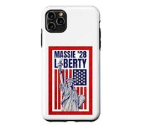 Custodia per iPhone 11 Pro Max Thomas Massie '28 per il presidente 2028 Liberty