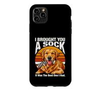 Custodia per iPhone 11 Pro Max Ti ho portato un calzino, era il migliore che avevo, cane
