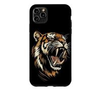 Custodia per iPhone 11 Pro Max Tigre dai Denti a Sciabola Smilodon Grande felino Tigre