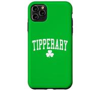 Custodia per iPhone 11 Pro Max Tipperary Irlanda St Patricks Day Retro Distressed Shamrock