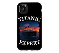 Custodia per iPhone 11 Pro Max Titanic Expert RMS Titanic Boat Nave da crociera oceanica Icebearg