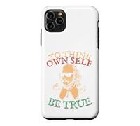 Custodia per iPhone 11 Pro Max To Thine Own Self Be True.. Shakespeare in Sunglasses Hamlet