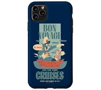 Custodia per iPhone 11 Pro Max Tom and Jerry Bon Voyage Cruises