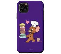 Custodia per iPhone 11 Pro Max Tom and Jerry Macaron Love