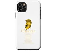 Custodia per iPhone 11 Pro Max Tour mondiale di Eracle - Elmo greco antico - Mitologia