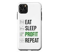 Custodia per iPhone 11 Pro Max Trader di criptovalute - Mangia ripetizione profitto sonno