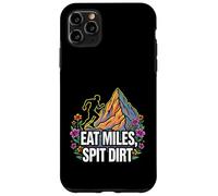 Custodia per iPhone 11 Pro Max Trail Runner Eat Miles Spit Dirt Mountain