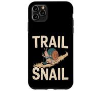 Custodia per iPhone 11 Pro Max Trail Snail - Divertente gioco di parole