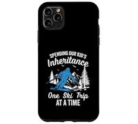 Custodia per iPhone 11 Pro Max Trascorrere l'eredità del nostro bambino divertente viaggio sugli sci