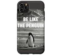 Custodia per iPhone 11 Pro Max Trendy Nihilist Penguin Motivational Be Like The Penguin