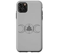 Custodia per iPhone 11 Pro Max Triplice Luna Ruota di Ecate Wicca Neopaganesimo Stregoneria