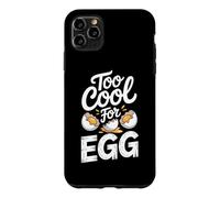 Custodia per iPhone 11 Pro Max Troppo fresco per la consapevolezza dell'allergia alla dieta senza uova