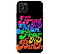 Custodia per iPhone 11 Pro Max Trust No Man Fear NoOne - Design audace