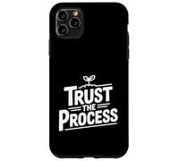 Custodia per iPhone 11 Pro Max Trust The Process Citazione motivazionale Inspirational