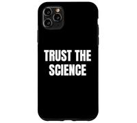 Custodia per iPhone 11 Pro Max Trust the Science Equality Pride Trans Rights Graphic Tee
